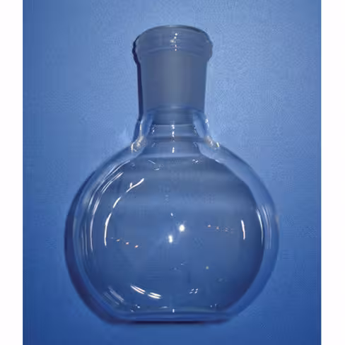 Ballon fond plat en verre borosilicaté 3.3 capacité 50 ml rodaviss 14/23