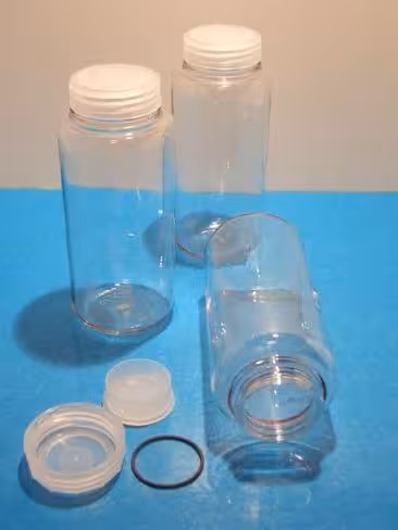 Bouteille polycarbonate avec bouchon complètement étanche 500 ml x 6