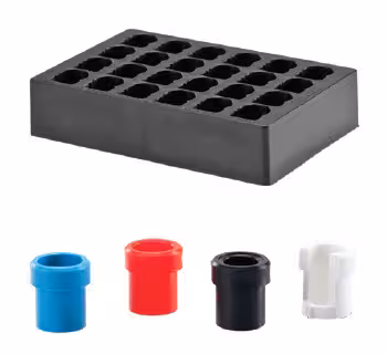 Insert Ø 10 mm pour portoir tube réf. 373661 x 25