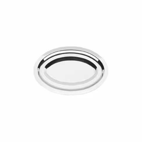 Plat ovale 46 x 30 cm - inox 18/10