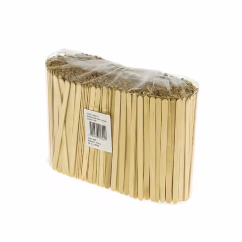 Agitateur bois l. 11 cm - en vrac - lot de 10 paquets de 1000