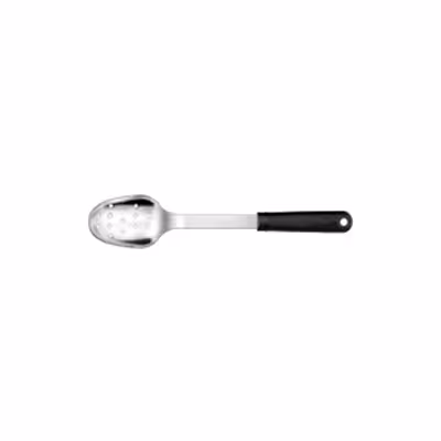 Cuillère de service ajourée inox - l. 28 cm