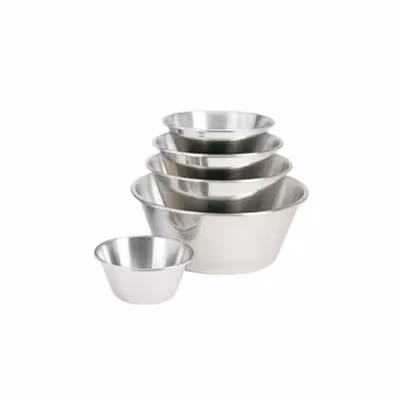 Bassine pâtissière inox fond plat - Ø 32 cm