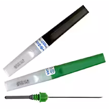 Aiguille conventionnelle BD Vacutainer 25 mm 7/10 22 G noire x 100