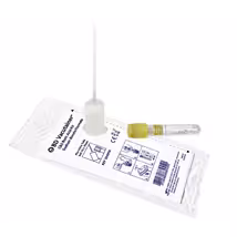 Kit BD Vacutainer uc+s comprenant 1 tube stérile 10 ml vide PET bouchon hemogard vert kaki, canule de transfert x 50