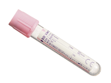Tube BD Vacutainer plus stérile bouchon BD hemogard PET 5 ml vide 4 ml EDTA k2 dosage de bnp / capuchon rose x 100