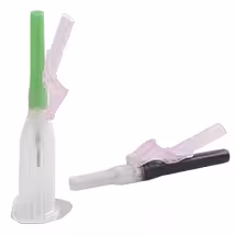 Aiguille sécurité BD Vacutainer Eclipse signal avec corps pré monté aiguille 22 G (7/10e) 32 mm noir x 50