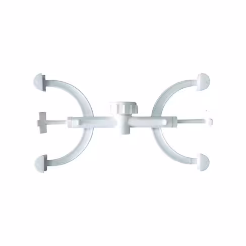 Support pour deux burettes type Fisher en PP