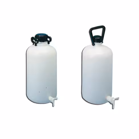 Bidon forme cylindrique avec ROBINet plastique 5 l