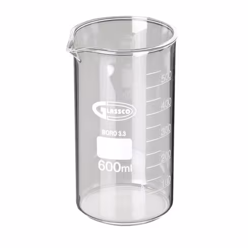 Bécher forme haute 100 ml GLASSCO x 10