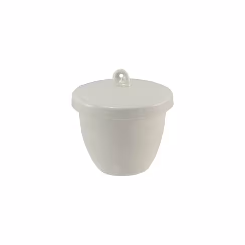 Creuset en porcelaine forme moyenne avec couvercle 40 ml x 6