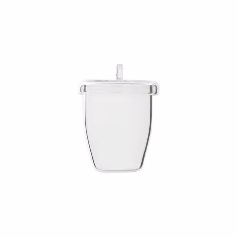 Creuset en quartz forme haute 20 ml