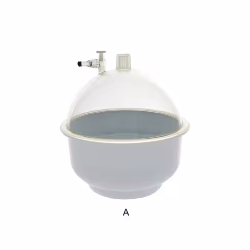 Dessicateur à vide en plastique PP-PC Ø 250 mm