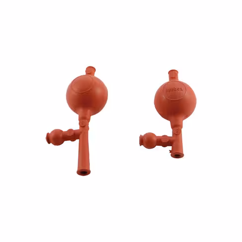 Poire en caoutchouc pour Pipettes EASY 5 3 valves longue