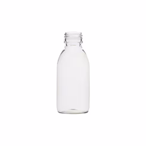 Flacon en PET transparent col PP28 60 ml x 78