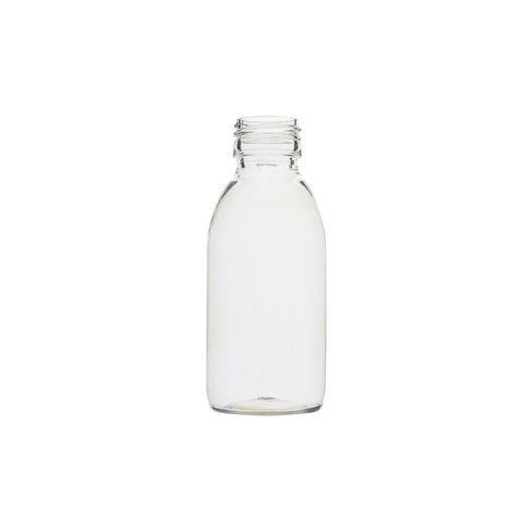 Flacon en PET transparent col PP28 60 ml x 78