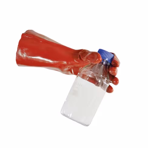 Gant anti-acides en PVC taille unique longueur 40 cm