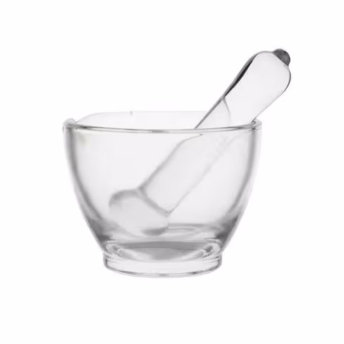 Mortier à main en verre 150 mm premium Line