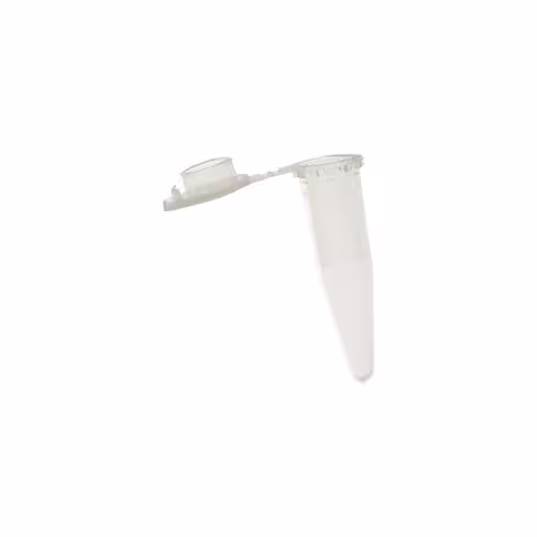 Microtube à centrifuger gradué naturel 1,5 ml plastique 10 x 500