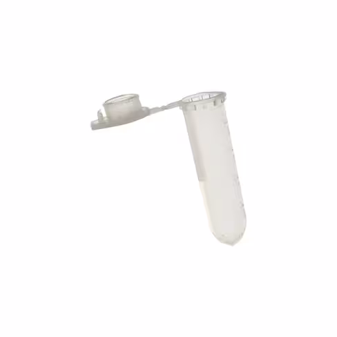 Microtube à centrifuger gradué avec fermeture de sécurité 2 ml PP x 500