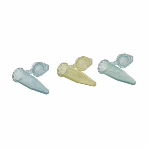 Microtube à centrifuger gradué bleu 1,5 ml plastique x 500