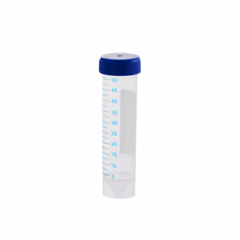 Tube à centrifuger avec jupe gradué en PP 50 ml non stérile Premium Line x 25