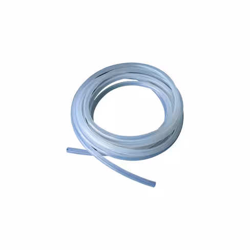 Tuyau en silicone transparent Ø int 6 mm Ø ext 10 mm longueur 25 m