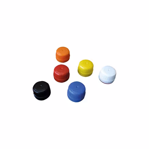 Bouchon à vis plastique28 avec bague d inviolabilité noir x 20