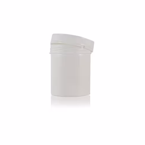 Pot à ouverture inviolable plastique 250 ml x 20