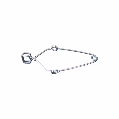 Pince pour tube à essai Ø 6-32 mm en acier inox x 2