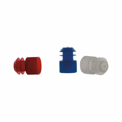 Bouchon en plastique avec ailettes pour tubes Ø 12 mm naturel x 1000