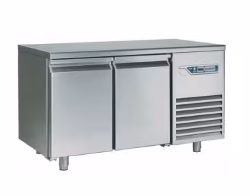 Desserte réfrigérée positive GN démontable - 2 portes - GN 1/1