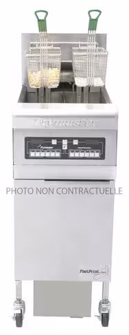 Friteuse haut rendement électrique 17W Frymaster RE172SC tout inox 2 cuves indépendantes