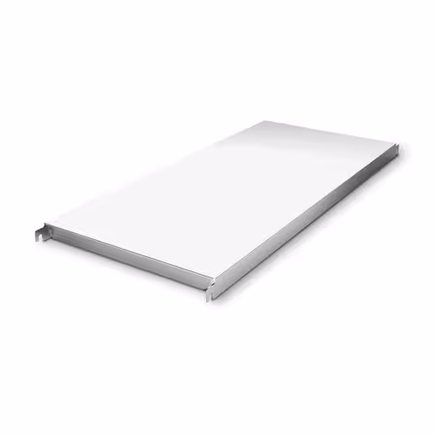 Tablette pleine inox - l. 140 x pr. 50 cm