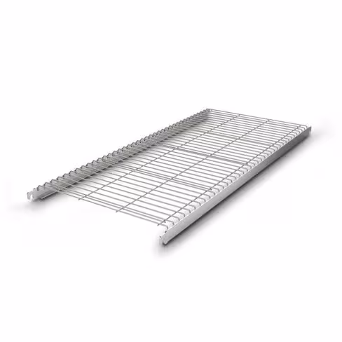 Tablette filaire inox - l. 150 x pr. 60 cm