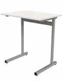 Table Camea 70 x 50 cm - piétement fixe - taille 6