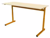 Table Camea 130 x 50 cm - piétement réglable - taille 3 à 6