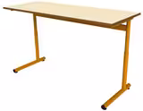 Table Romea 130 x 50 cm - piétement réglable - taille 3 à 6