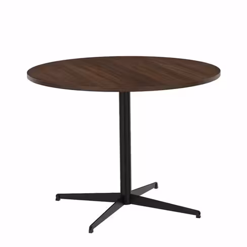 Table ronde Tamaris - Ø 100 cm - piétement croix époxy - stratifié