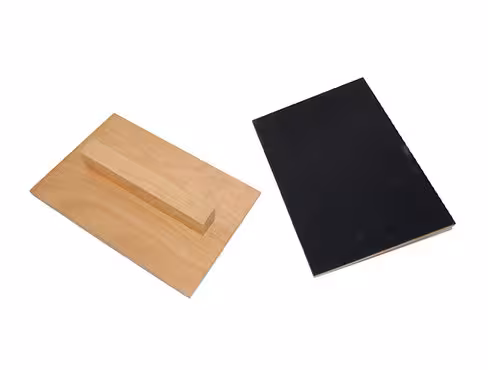 Plateau d'équilibre en bois 42 x 30 x 7,5 cm Plateau Freeman rectangulaire