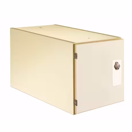 Caisson 1 porte avec moraillon pour chaire Saffi beige pyla