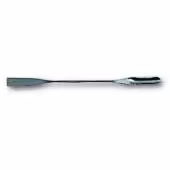 Micro-spatule inox lame/couloir 150 mm