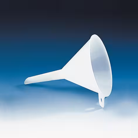 Entonnoir PP Ø ext75 mm ø tige 10 mm longueur 55 mm x 12