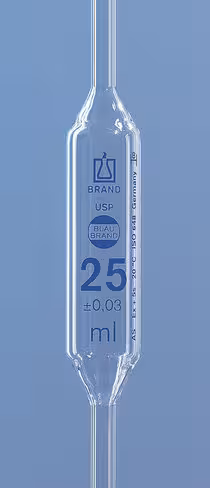 Pipette jaugée usp blaubrand classe as att conformité 4 ml 1 trait x 6