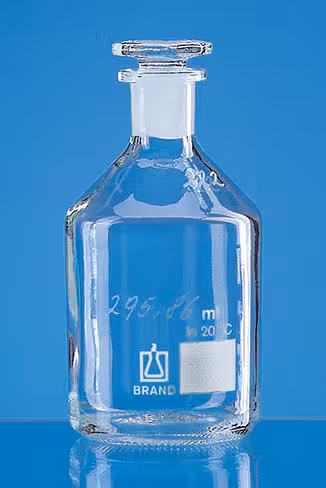 Flacon à oxygène de winkler 100-150 ml bouchon en verre rodage 14/23 x 2