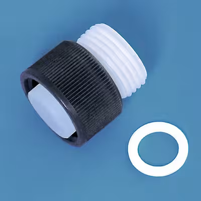 Adaptateur canule distr seripettor pro avec joint plat en ptfe