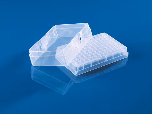 Rack avec grille non stérile vide pour tubes 1,2 ml en rack pp x 10