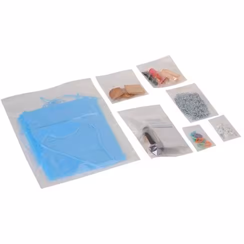 Sachet neutre zippé 40x60 mm x 100