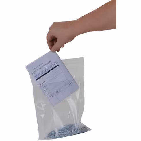 Sachet neutre zippé kangourou 230x320 mm x 500