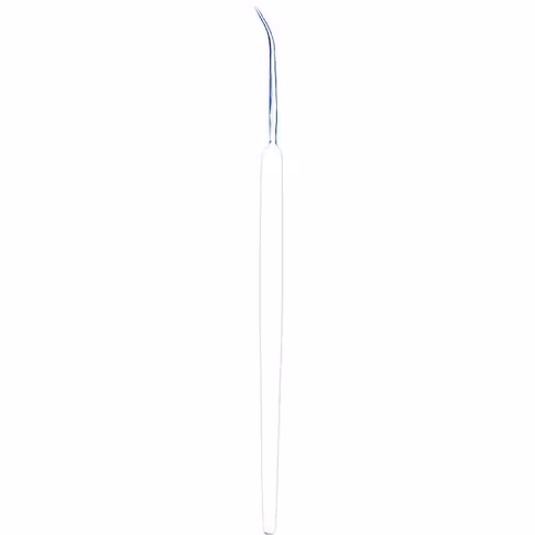Aiguille pointue et courbée avec manche